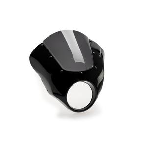 Plexi štít CUSTOMACCES DARK NIGHT tmavá kouřová