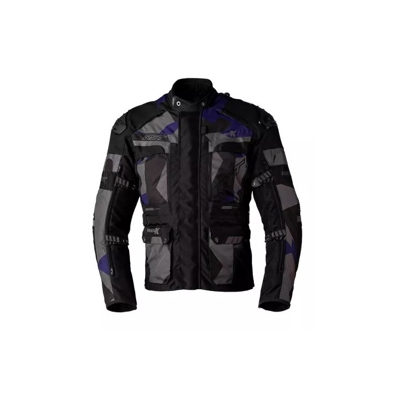 Мотоциклетно яке RST Pro Series Adventure-X CE black-grey-blue разпродажба