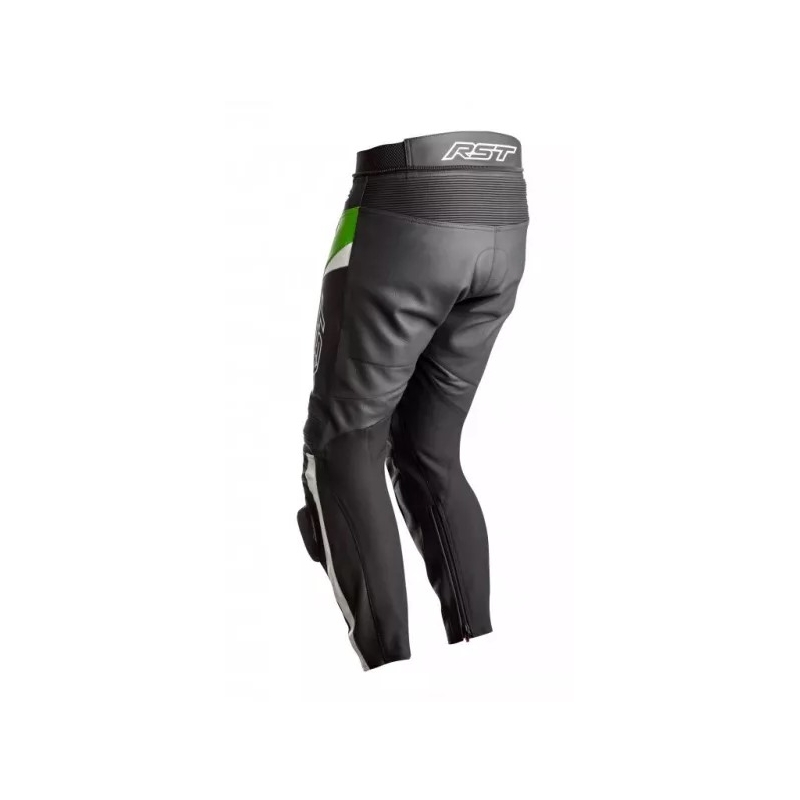 Kalhoty na motorku RST Tractech Evo 4 CE černo-bílo-zelené výprodej