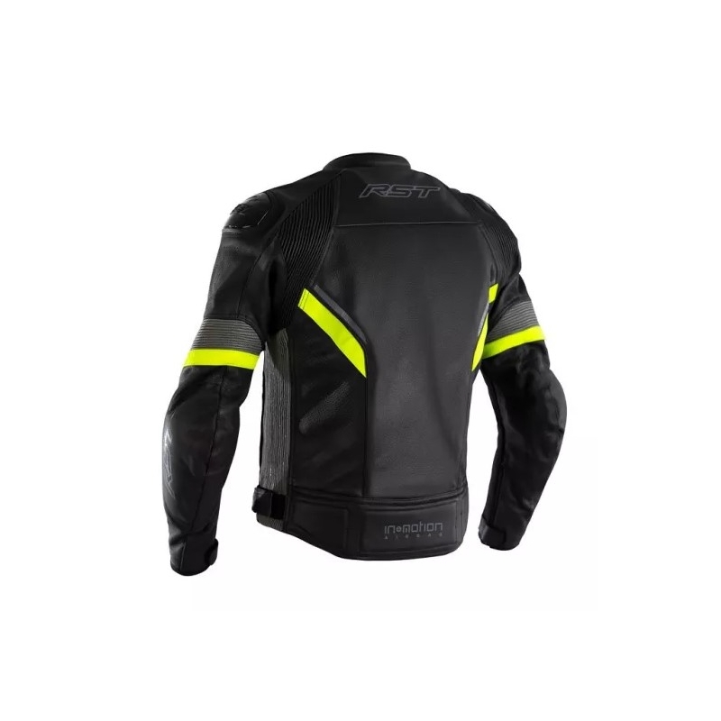 Bunda na motorku RST Sabre Airbag CE černo-fluo žlutá výprodej