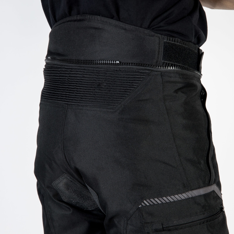 Ozone Flow Черни панталони за мотоциклет разпродажба