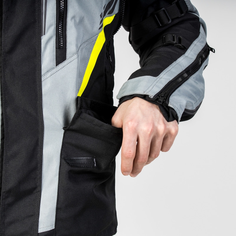 Мотоциклетно яке Ozone Tour III black-grey-fluo yellow