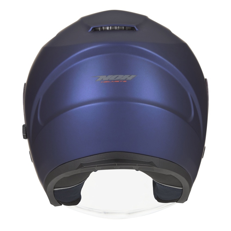 Otevřená přilba na motorku NOX N128 modrá výprodej