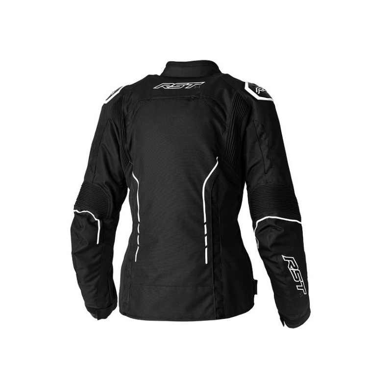 Dámská bunda na motorku RST S1 CE černo-bílá výprodej