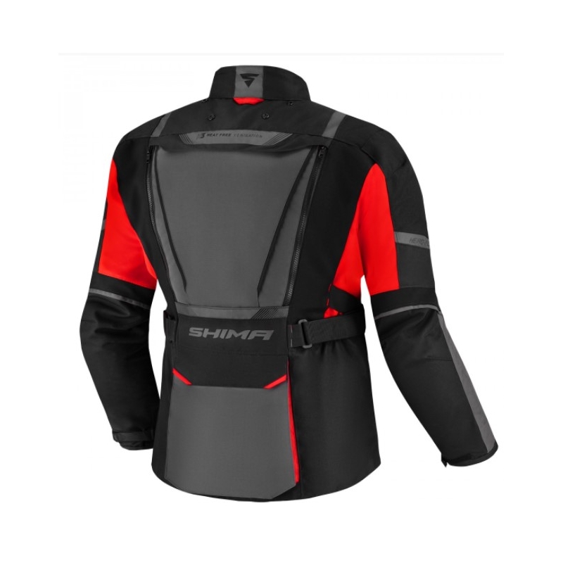 Яке за мотоциклет Shima Hero 2.0 black-grey-red
