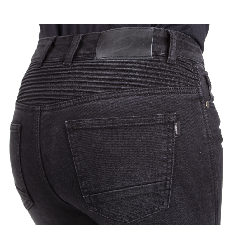 Дънки за мотоциклетизъм Ozone Agness II Black за жени