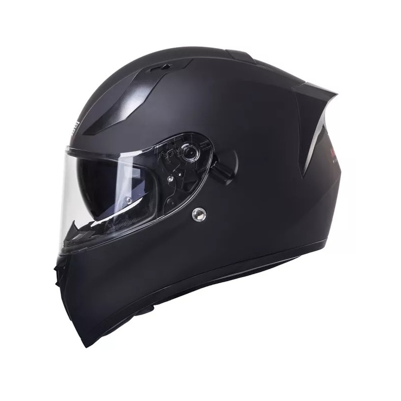 Интегрирана мотоциклетна каска Street Racer SR I1 MotoZem Performance black matt разпродажба