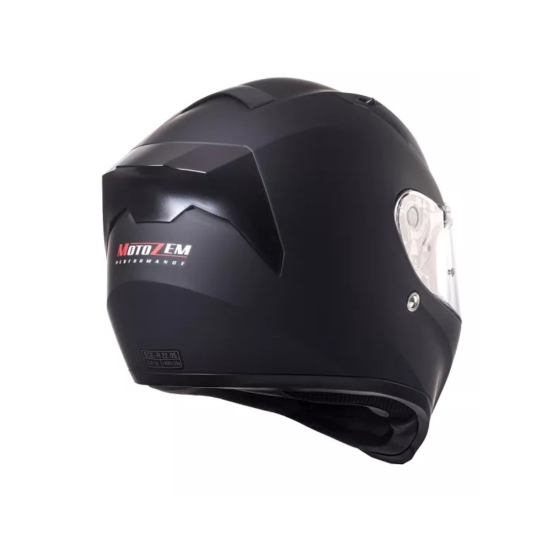 Интегрирана мотоциклетна каска Street Racer SR I1 MotoZem Performance black matt разпродажба