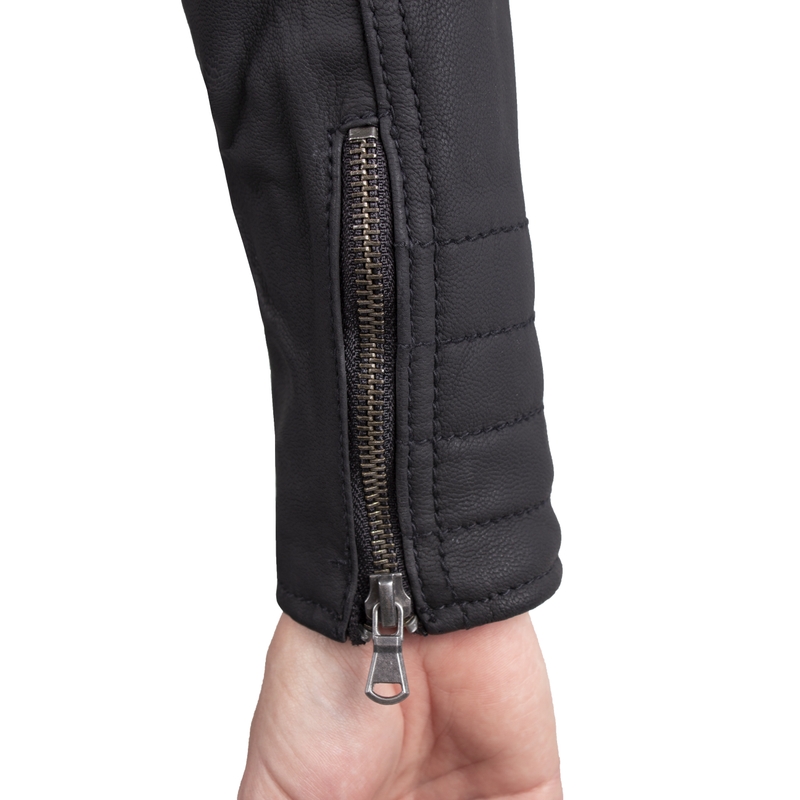 Мотоциклетното яке на жените Rebelhorn Hunter Pro Black разпродажба