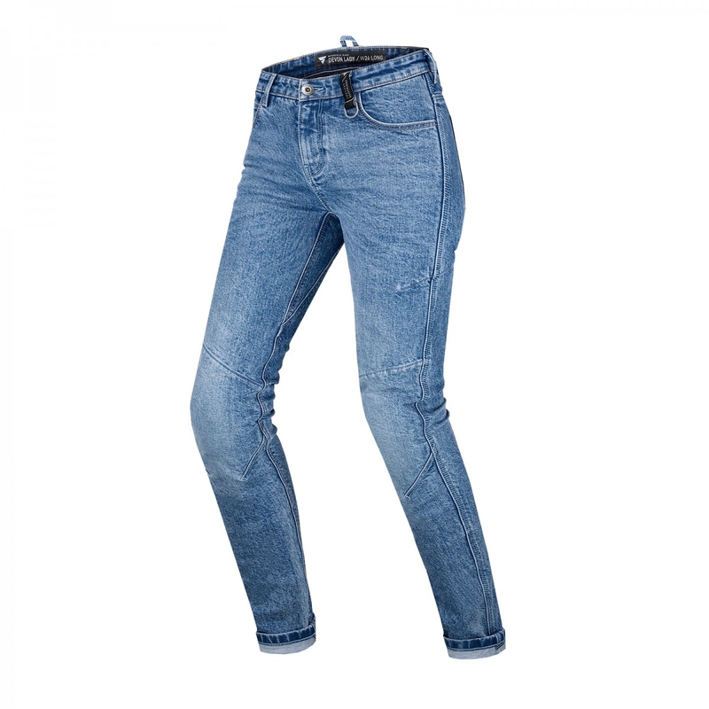 Дамски удължени дънки Shima Devon blue за мотоциклет