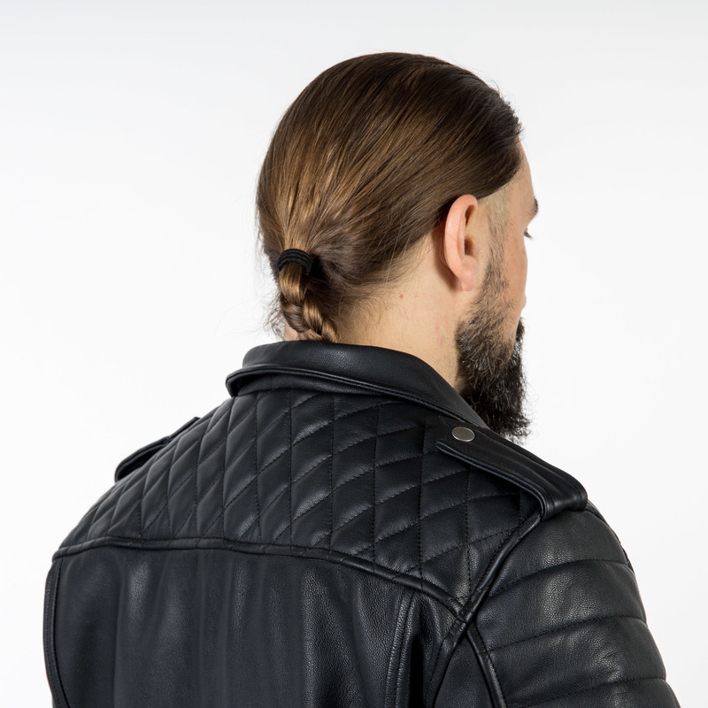 Ozone Ramones Модерно черно яке за мотоциклет разпродажба