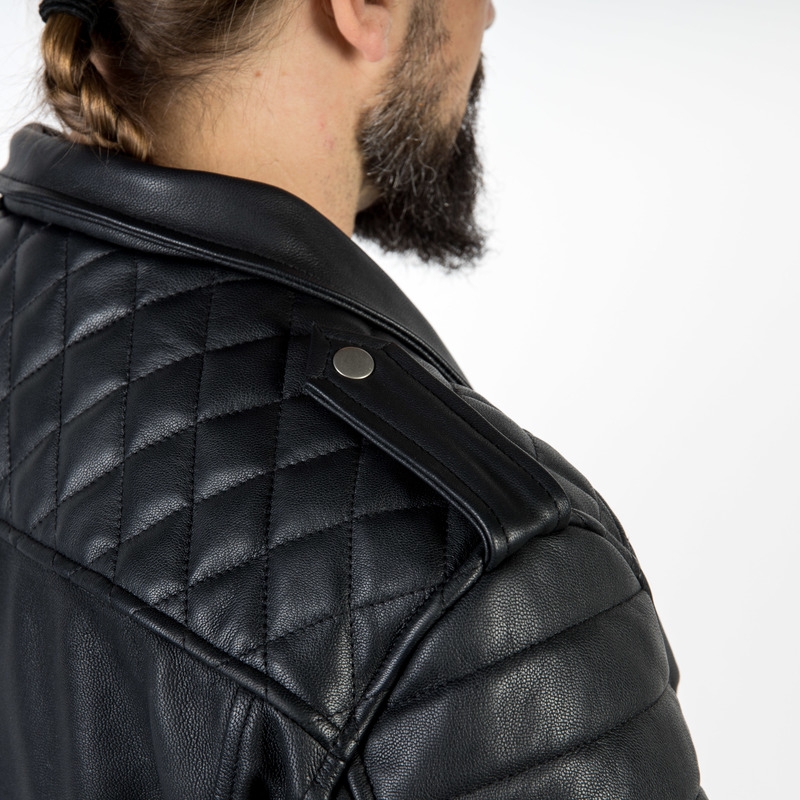 Ozone Ramones Модерно черно яке за мотоциклет разпродажба