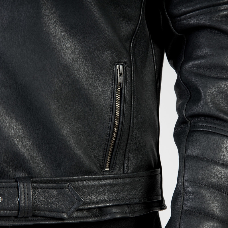 Ozone Ramones Модерно черно яке за мотоциклет разпродажба