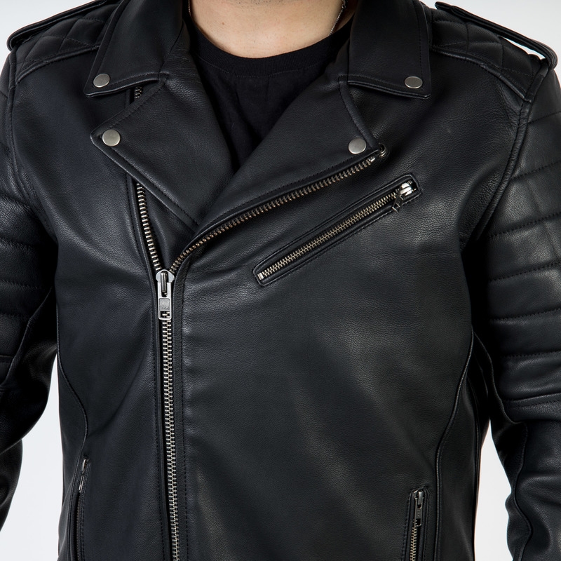 Ozone Ramones Модерно черно яке за мотоциклет разпродажба