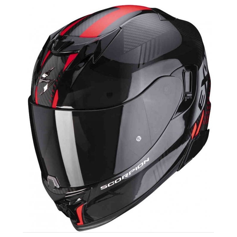Integrální přilba Scorpion EXO-520 AIR Laten černo-červená