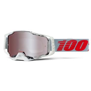 Очила за мотокрос 100% ARMEGA X-Ray-Hiper silver plexi
