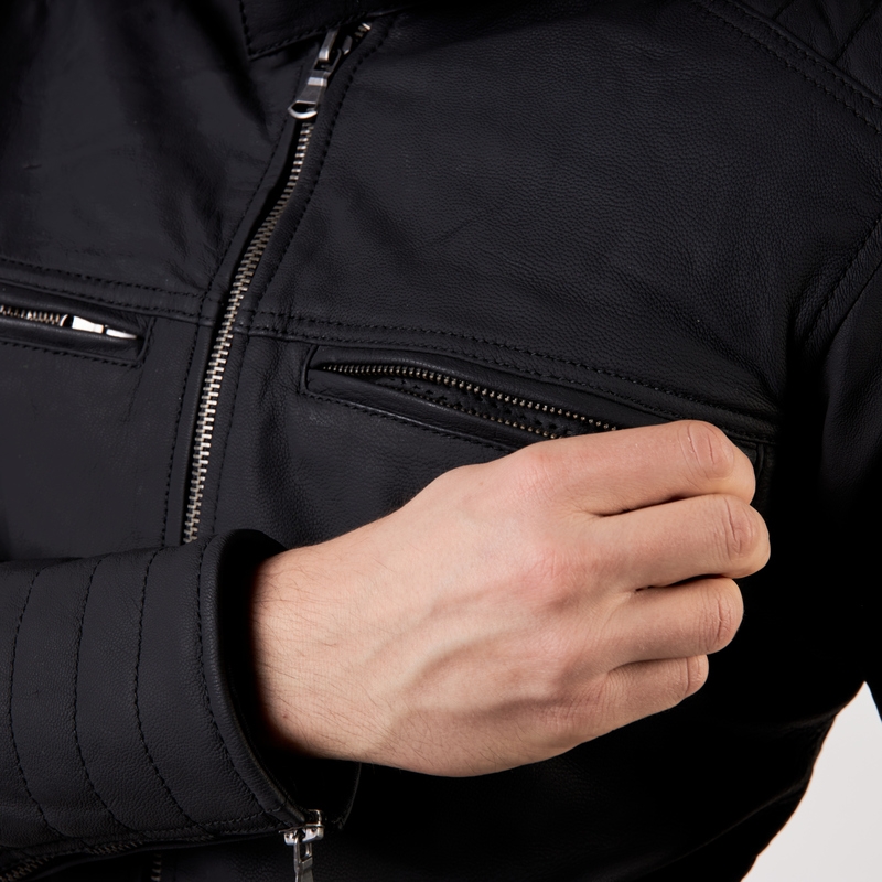 Rebelhorn Hunter Pro Black Мотоциклетно яке разпродажба