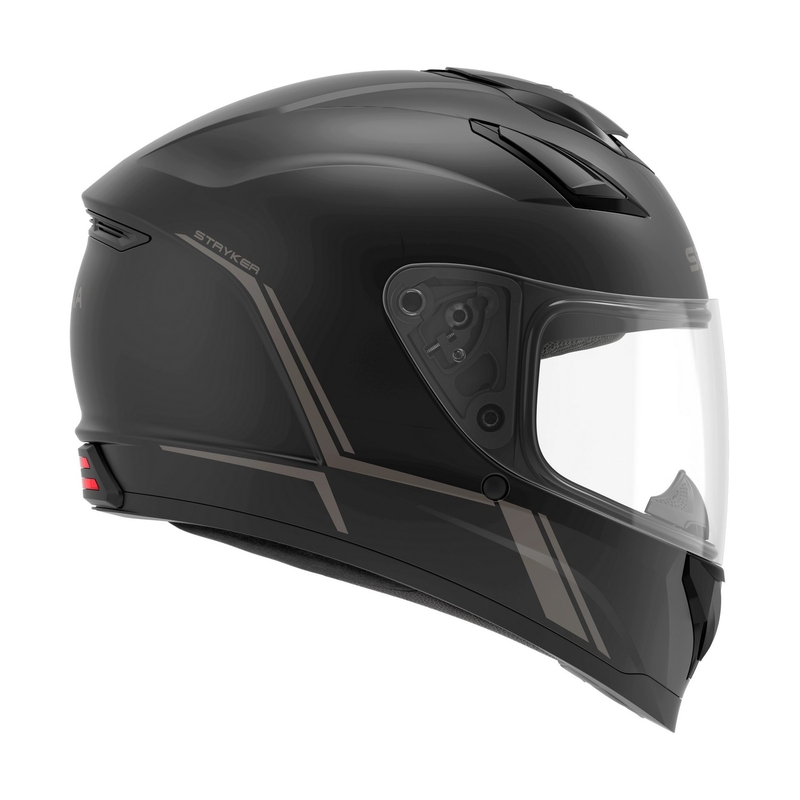 Integrální přilba na motorku s Mesh headsetem SENA Stryker černá matná