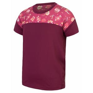 SENSOR CYKLO HELIUM детска тениска с безплатен ръкав на врата lilla/girls tattoo разпродажба