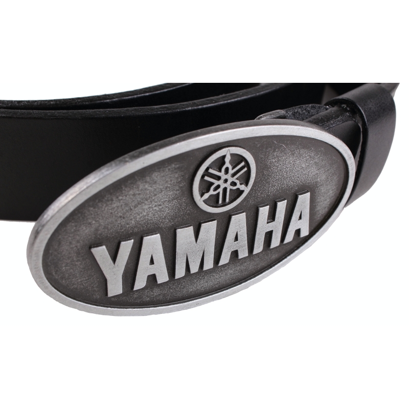 Кожен мото колан с катарама Yamaha