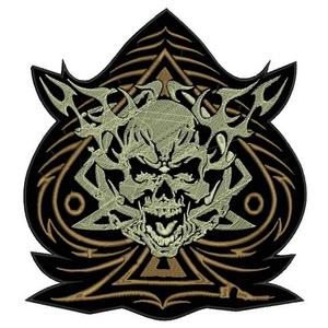 Patch Pik кафяв - голям