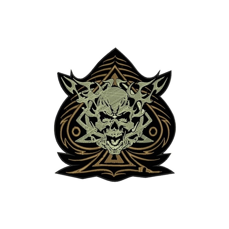 Patch Pik кафяв - голям