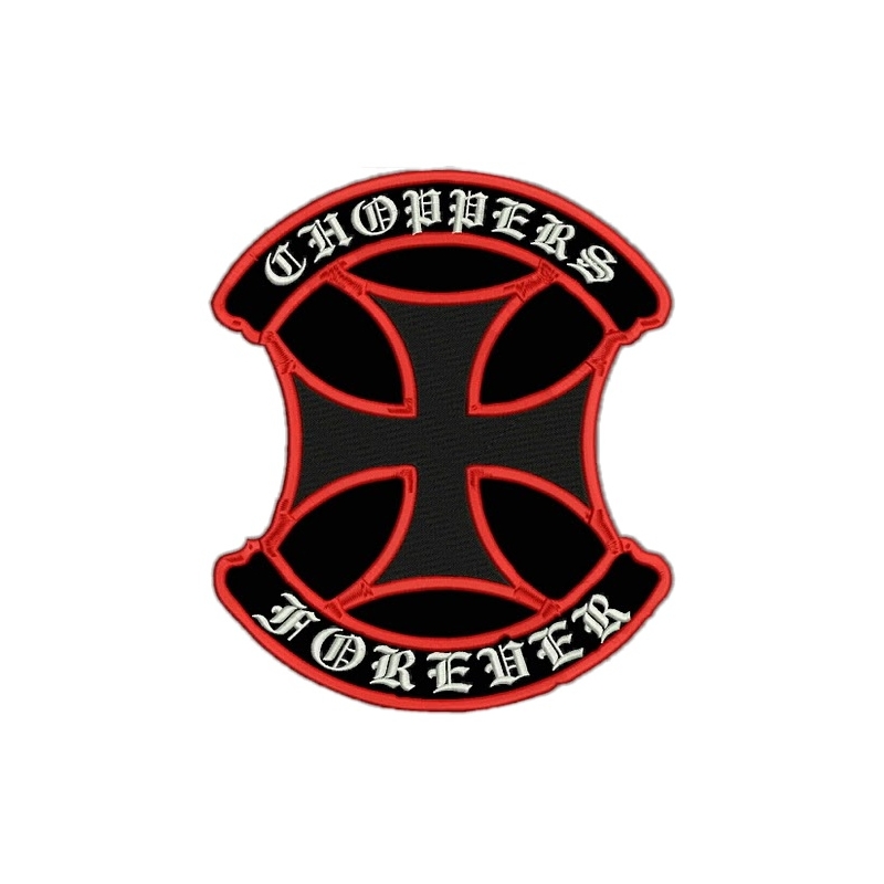 Щит на Patch Choppers червен
