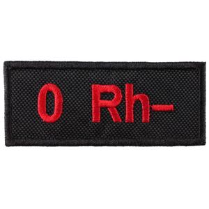 Лепенка с кръвна група 0 Rh-