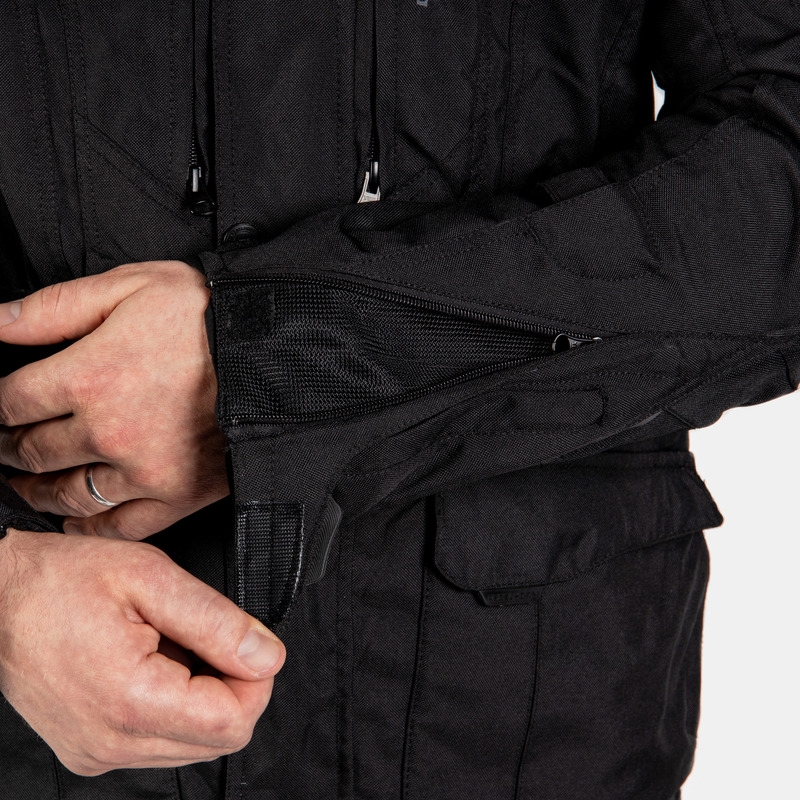 Мотоциклетно яке Rebelhorn Hiker III black разпродажба