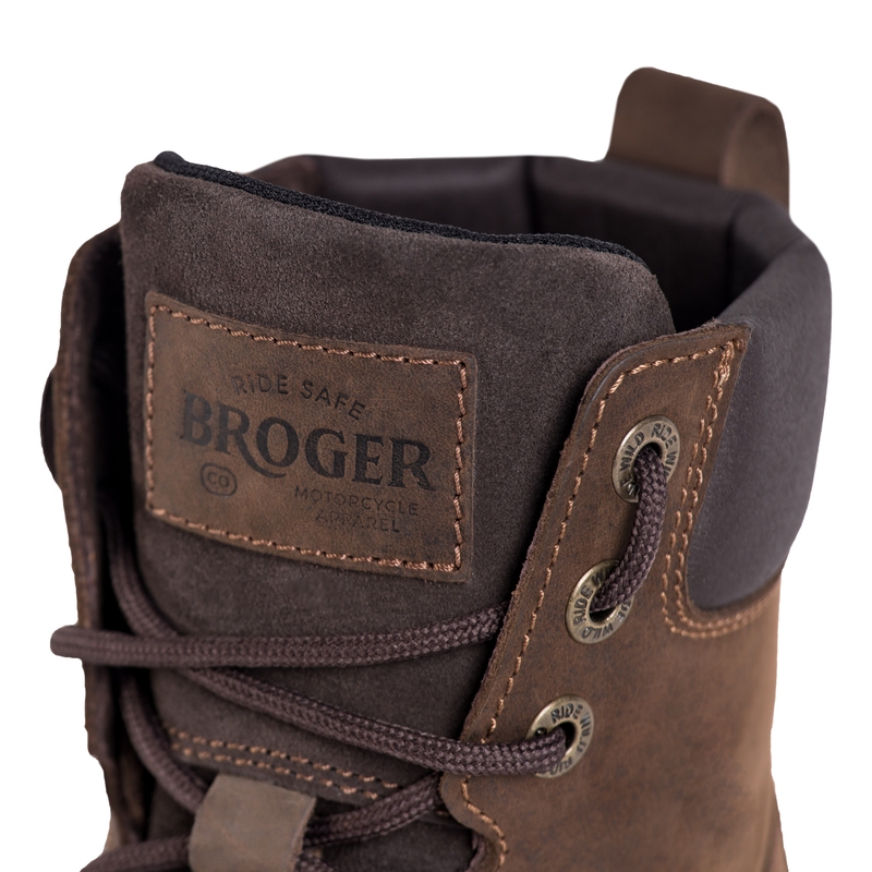 Мотоциклетни ботуши BROGER Alaska II кафяви, разпродажба