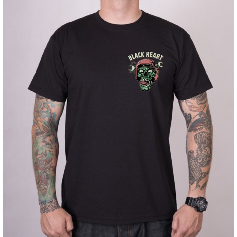 Мъжка тениска Black Heart Ride Till Die разпродажба