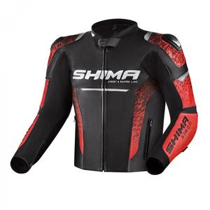 Мотоциклетна куртка Shima STR 2.0 black-red