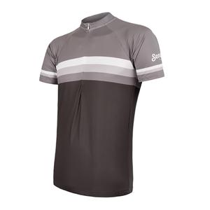 Джърси Sensor Summer Stripe black-grey-white - къс ръкав разпродажба
