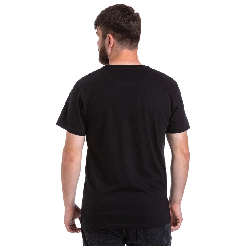 Тениска Meatfly Mounty black разпродажба