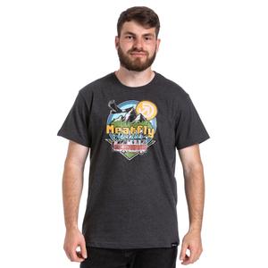 Тениска Meatfly Mounty grey разпродажба