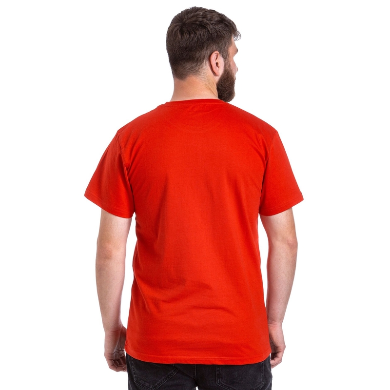 Тениска Meatfly Mounty red разпродажба