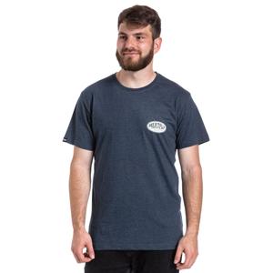 Тениска Meatfly Ride Till Death тъмно синя разпродажба