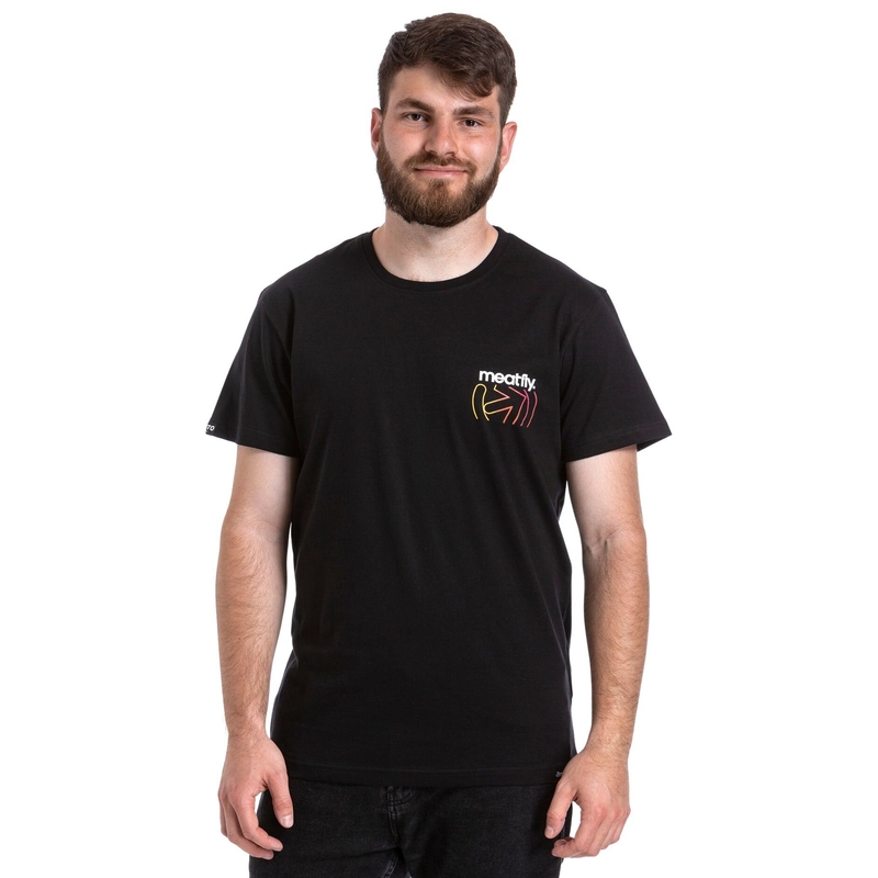 Тениска Meatfly Marmi black разпродажба