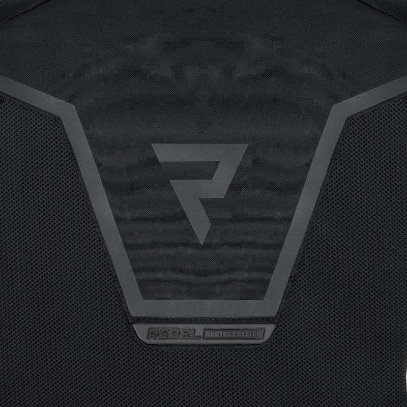 Мотоциклетно яке Rebelhorn Hiflow IV черно и флуорово жълто разпродажба