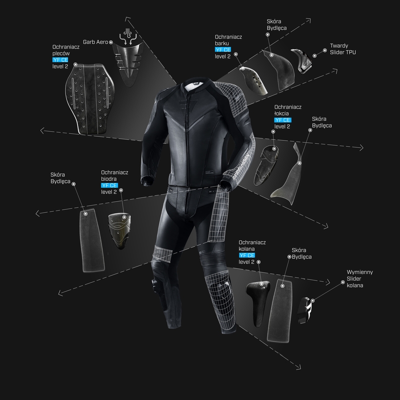 Rebelhorn Fighter Черни мотоциклетни панталони разпродажба