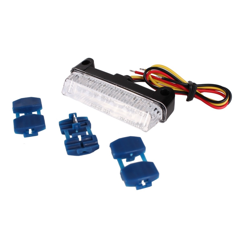 R-TOOL LED задна светлина с прозрачно стъкло