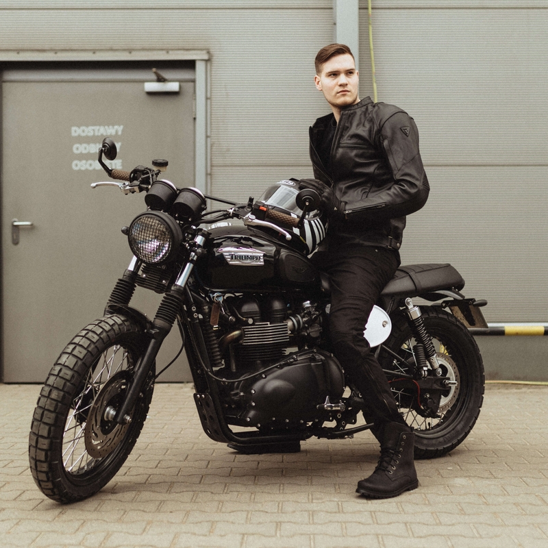 Дънки Rebelhorn Rage II Black Motorcycle разпродажба