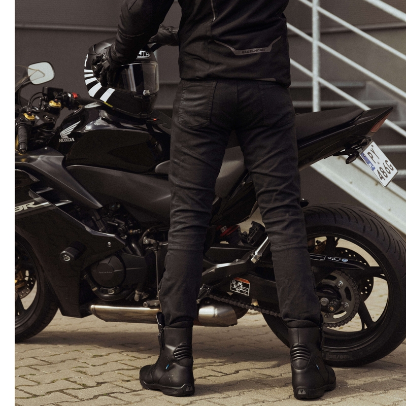 Дънки Rebelhorn Hawk III Black Motorcycle разпродажба