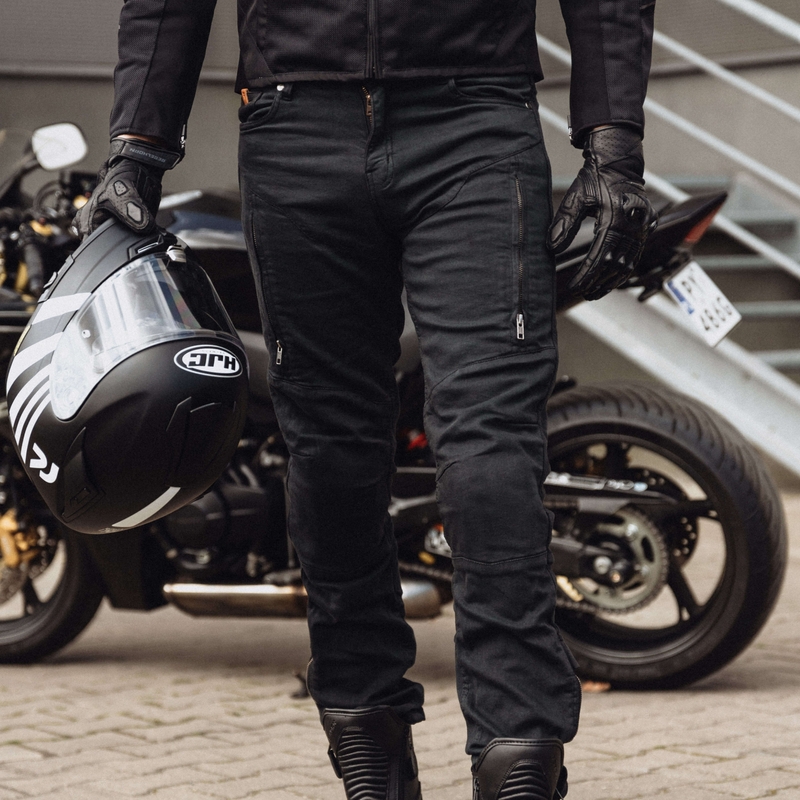 Дънки Rebelhorn Hawk III Black Motorcycle разпродажба