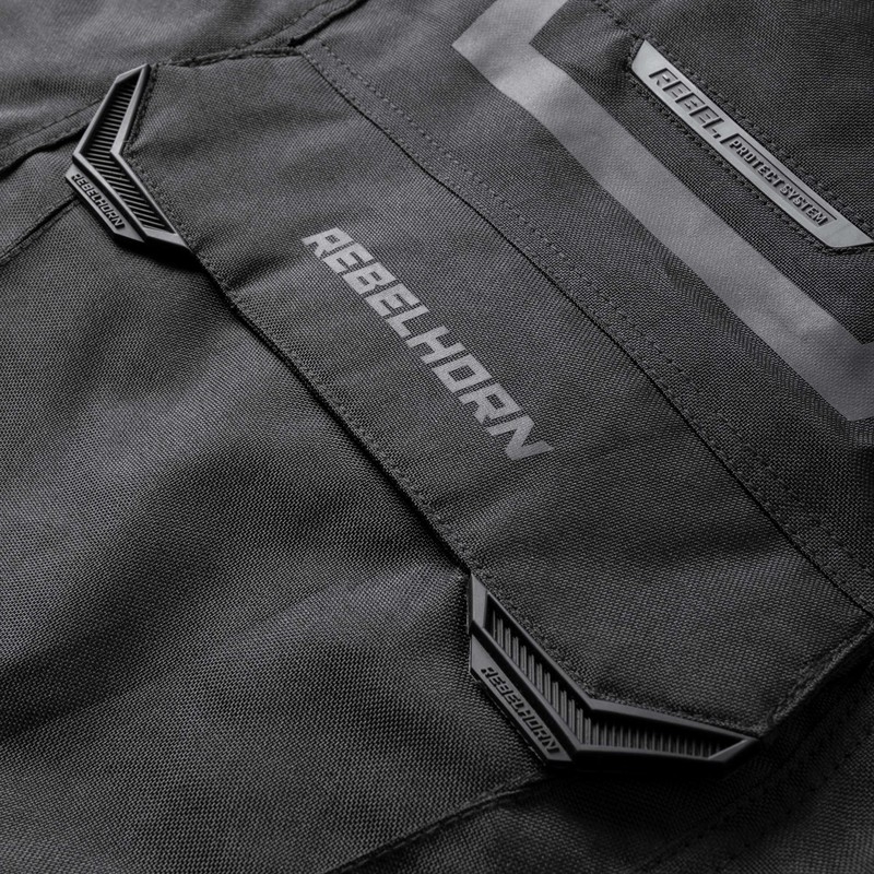 Мотоциклетно яке Rebelhorn Cubby IV черно разпродажба