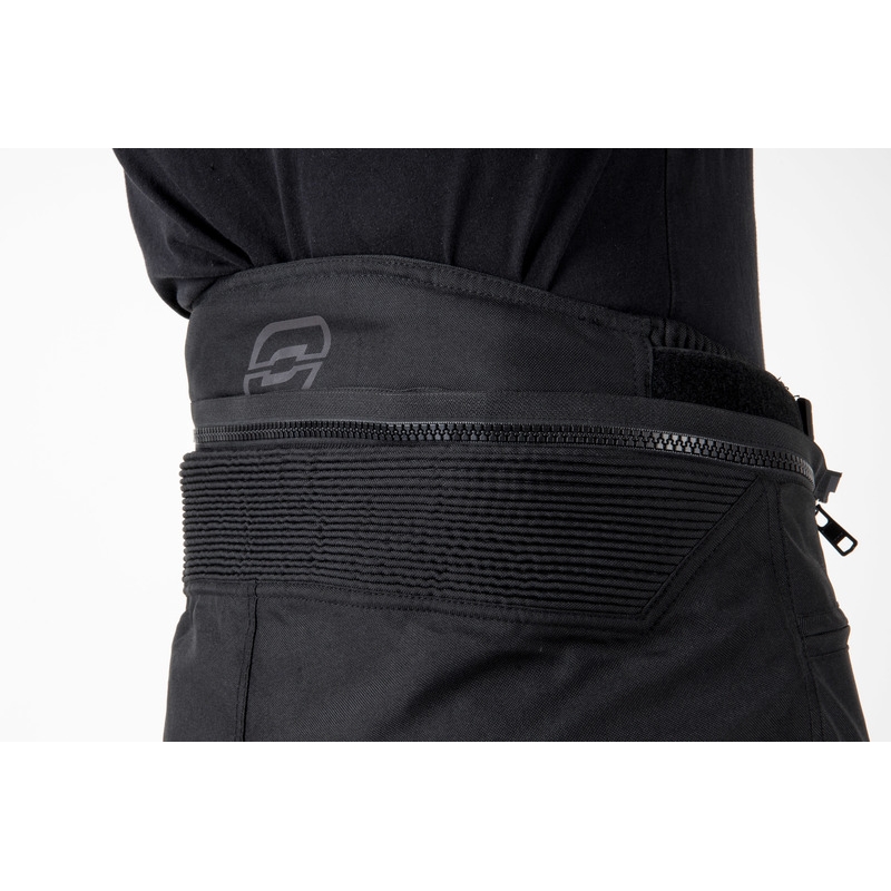 Ozone Vulcan Black разширени панталони за мотоциклет