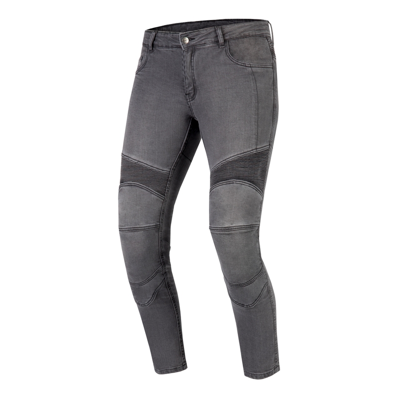 Дънки за мотоциклетизъм за жени Ozone Roxy Washed Black разпродажба