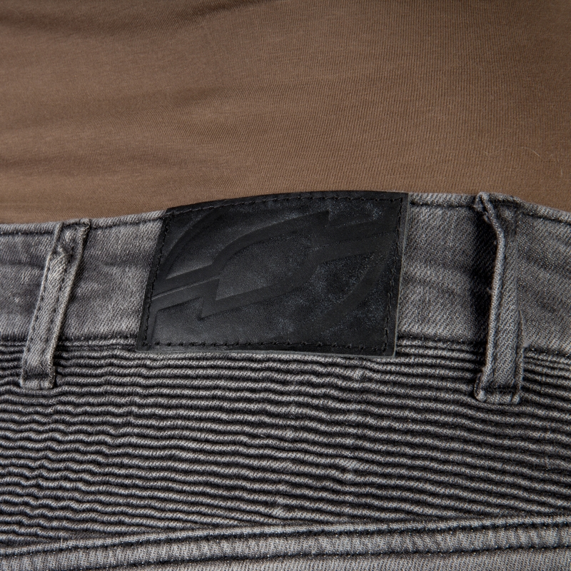 Дънки за мотоциклетизъм за жени Ozone Roxy Washed Black разпродажба