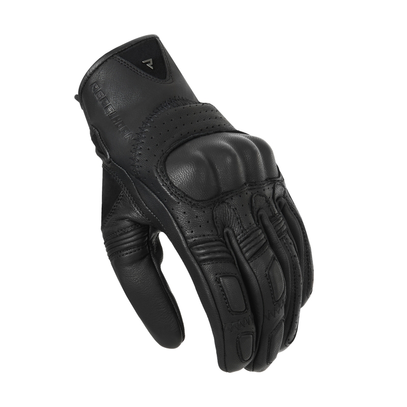 Мотоциклетни ръкавици Rebelhorn Thug II black perforated
