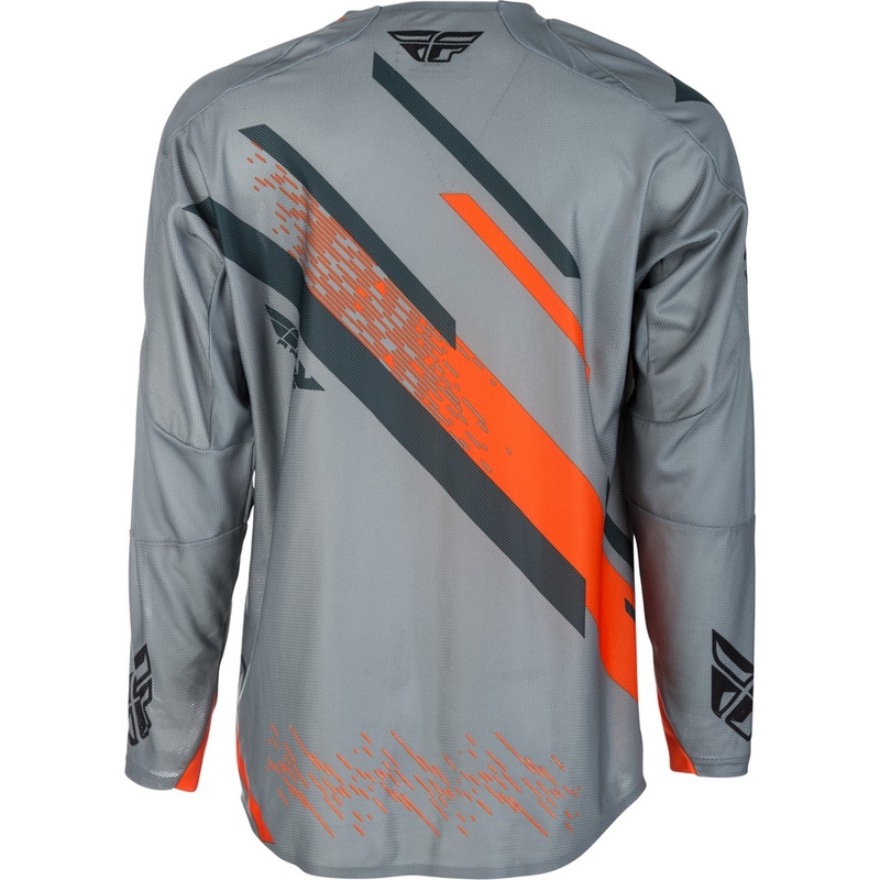 Motokrosový dres FLY Racing EVO 2018 - USA šedo-oranžovo-černý
